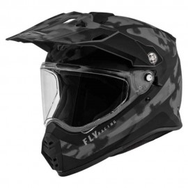 Fly Racing Trekker Pulse Matte Grey/Black Camo