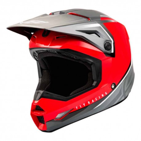 Fly Racing Kinetic Vision Red/Grey