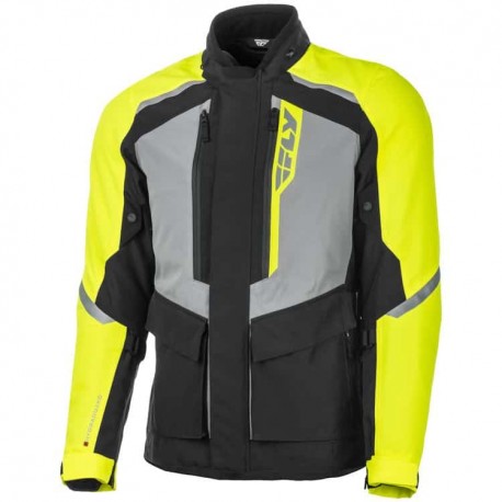 FLY Racing Terra Trek Jacket – Black/Hi-Vis