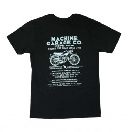 Machine Garage Cafe Racer T-Shirt – Black