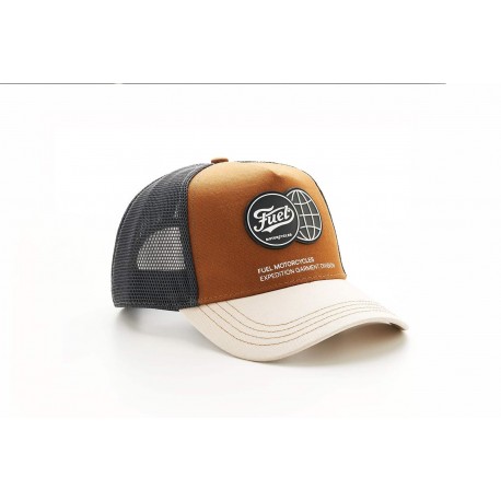 Fuel Logo Brown Cap